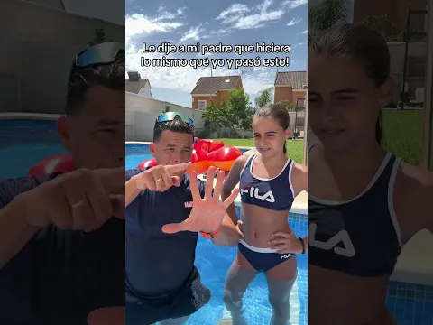 LE DIJE A MI PADRE QUE HICIERA LO MISMO QUE YO Y PASA ESTO #shorts