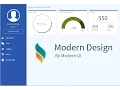 Modern Dashboard UI vb net c