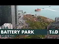 New York City Guide Walking in Battery Park USA