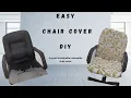 How to make Removable Chair Covers Home Decor Idea