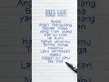 Download Lagu Bunga Maaf || The Lantis || Andai Angin mengulang Sebuah masa yang t'lah usang 💚