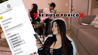 IGNORANDO A MI NOVIO POR 24 HRS TIENEN QUE VER COMO REACCIONO EL TOXICO-LILLIAN GRIEGO
