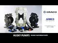 GRACO HUSKY 1050 Series Double Diaphragm Pump - AEMCO SAUDI ARABIA
