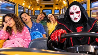 NUNCA PASSE A NOITE NO ÔNIBUS… O FACE APARECEU!