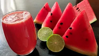 DESCUBRA OS BENEFÍCIOS DO SUCO DE MELANCIA COM LIMÃO