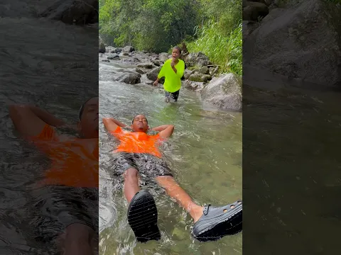 CUANDO MI HIJO VE LLUVIA EN EL RÍO 👦🏽⛈️😢 #shorts #lluvia #reflexion
