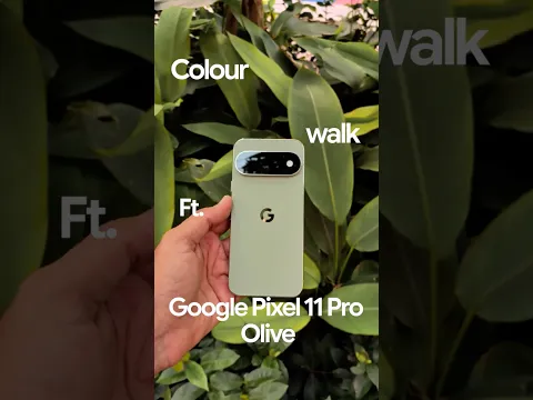 It's time to touch some grass with your Olive Google Pixel 11 💚🌳