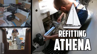 Sail Life – Garmin Reactor 40 autopilot & high output alternator