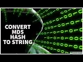 PROGRAM 3 MD5 HASH TO STRING AND STRING TO MD5 HASH CONVERTER