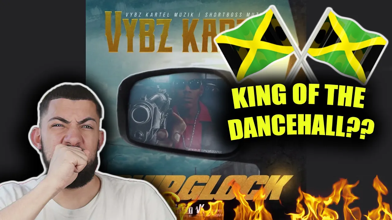 AMERICAN REACTS TO DANCEHALL MUSIC  | Vybz Kartel - Chip Glock (Official Audio) REACTION! WOYYY!!!!!