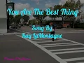 (Lyrics)You Are The Best Thing Song by: Ray LaMontagne