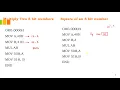 8051 program to multiply two 8-bit numbers or find the square of a 8-bit number