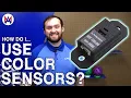 How Do I Use Color Sensors