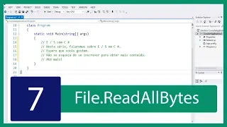 C Tutorial de IO - File ReadAllBytes