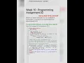 NPTEL Assignment Problem solving through programming in C week 10 program