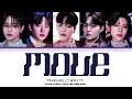 Lagu TREASURE (T5) MOVE Lyrics (트레저 MOVE 사가) Color Coded Lyrics