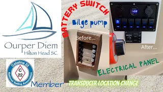 How to update electrical issues on our Catalina 22 sailboat