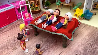 Lilly milly ki kahani/ barbie doll cartoon gude gudiya/ the barbie task 