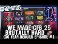 The Most BRUTAL Conference System in College Football 25 Rice 30-Year Challenge