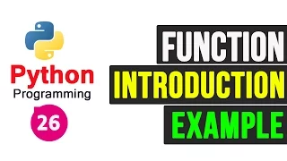 Python Programming Tutorial - Functions