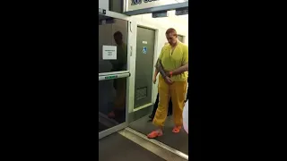 Casey White Leaving Lauderdale County Courthouse