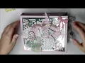 Album for storing cards and envelopes