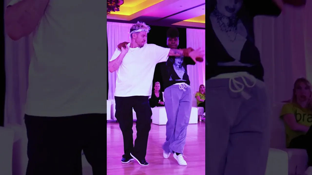 West Coast Swing Champions Improv Dance - Benji Schwimmer & Tren Veal