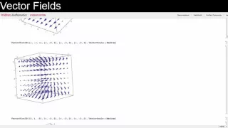 7 Mathematica Vector Fields