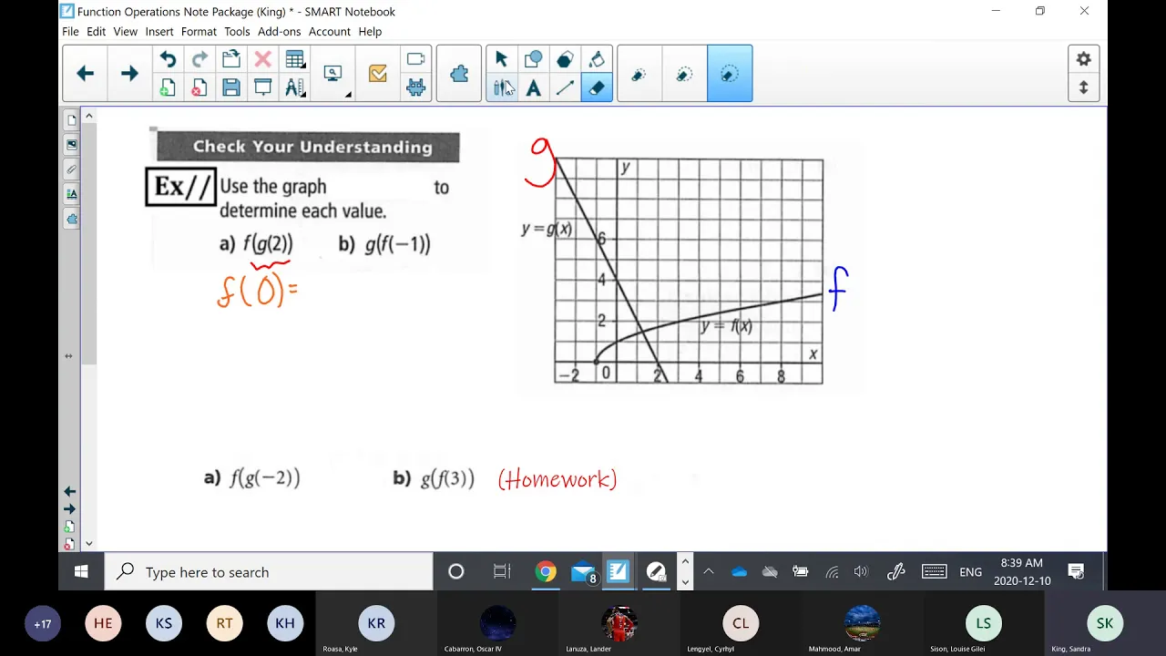 Lesson 2 (Note Package - Composite Functions)