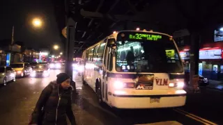MTA New York City Bus Novabus RT 4997 and 4976 on the Bx32