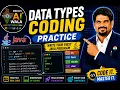 Data Types Coding Practice in Java Part 2 Primitive Data Types Program Core Java with Agentic AI