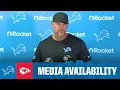 Dan Campbell postgame media availability 2025 NFL Regular Season Week 6 Lions at Chiefs