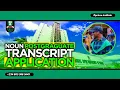 How to Apply for NOUN Post-graguate Transcript Application