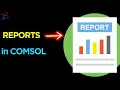 How to Generate Reports in COMSOL Multiphysics - Tutorial Learn with BK
