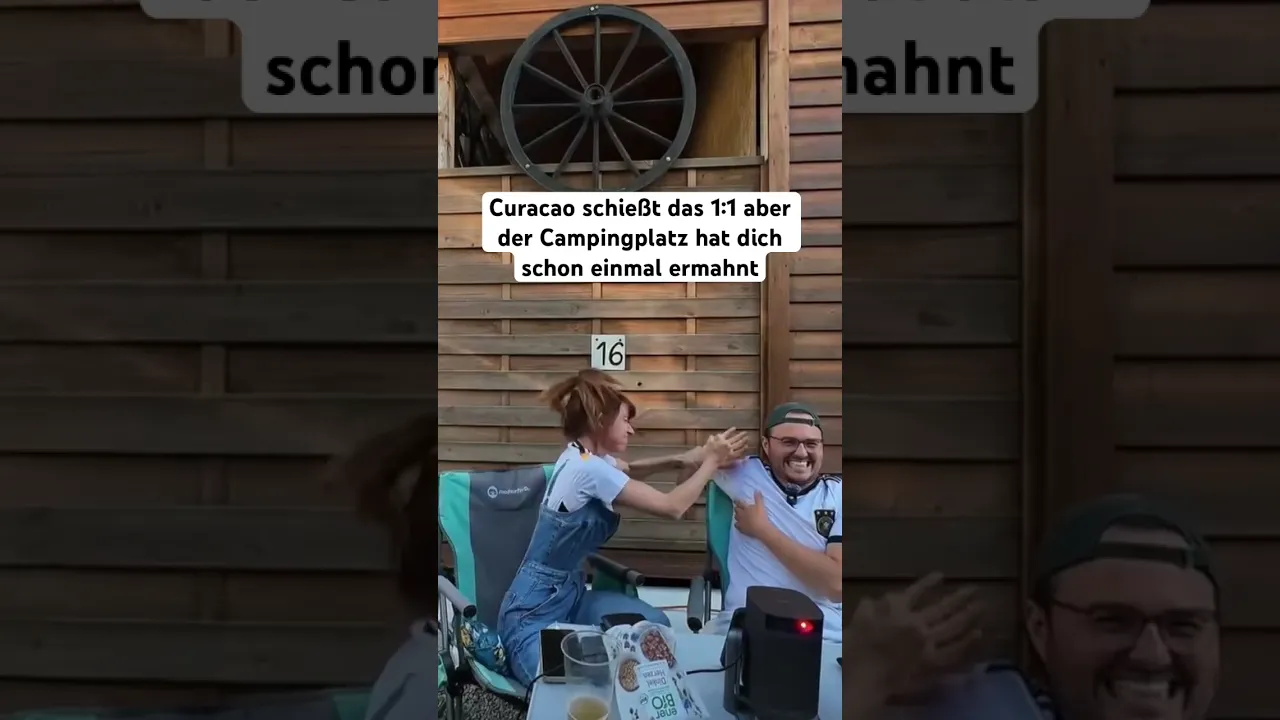 Wären fast geflogen 😂