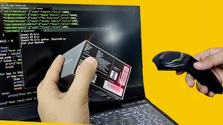 Project With Real BarCode Scanner Billing System Python