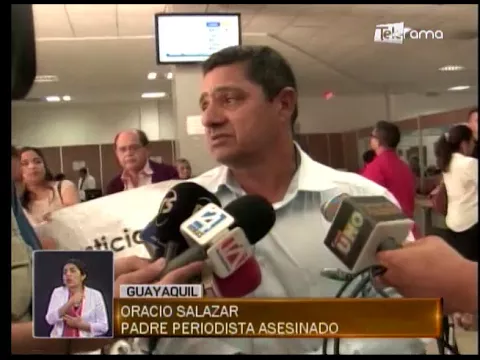 Padres periodista asesinado esperan condena del implicado en el caso