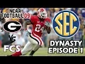 SEC Dynasty Episode 1 (NCAA Football 09) Georgia vs FCS