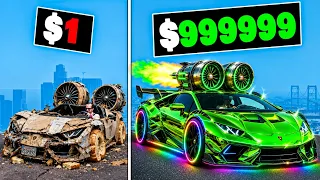 Every time I crash my Lamborghini gets MORE EXPENSIVE in GTA 5!
