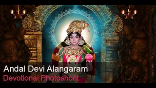Andal Devi Alangaram | Harshadjee Studio | Devotional Photoshoot | ✆ 7305534201