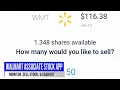 Walmart Associate Stock App with Computershare How to Sell Shares Setup Bank Deposit on App