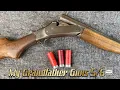 Texas Ranger Montgomery Ward 12 gauge break over shotgun