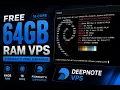 FREE 64GB RAM 16 Core VPS No Card Deepnote Method