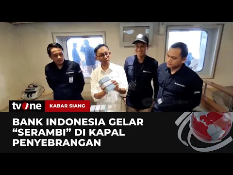 Bank Indonesia Lampung Gelar Penukaran Uang di Atas Kapal