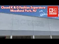 Closed K G Fashion Superstore in Woodland Park NJ