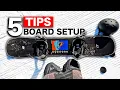 5 Tips for Setting Up Your Snowboard - Cardona NZ