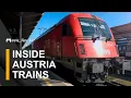 Inside of A High-Speed OBB Train Austria Trains Rail Ninja Review