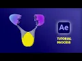 After Effects tutorial work process 2D egg animation