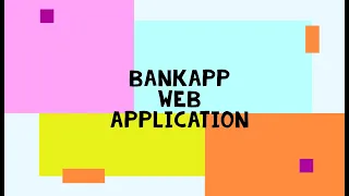 BankApp Web Application Angular 8