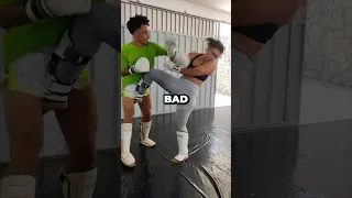 She Got PUNISHED In Sparring By Her Male Partner 